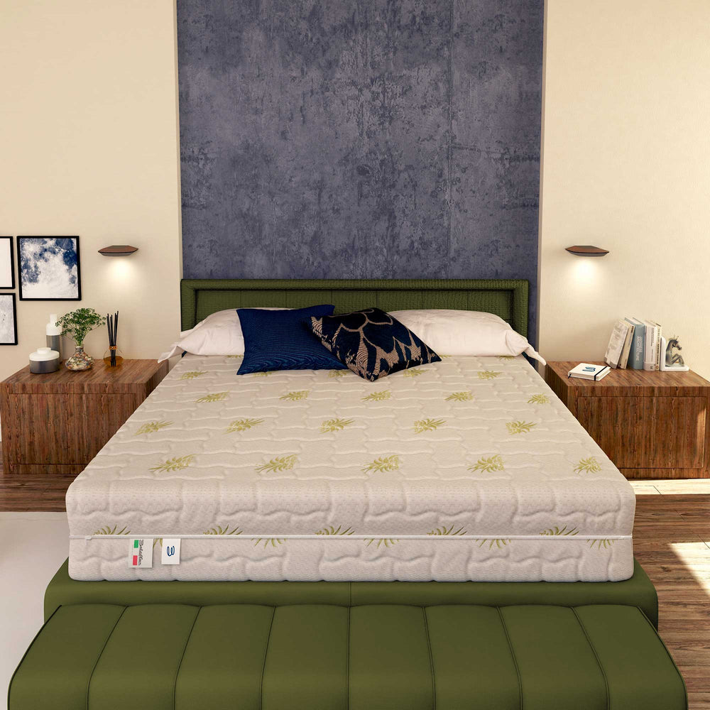 baldiflex materasso memory bugnato super dream da destra