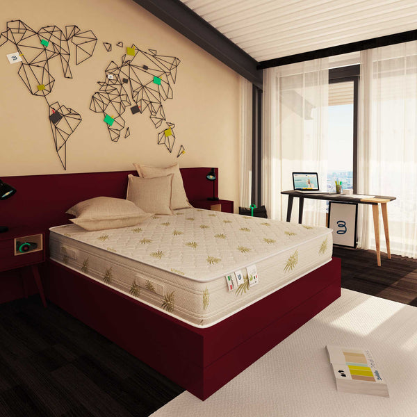 baldiflex materasso memory easy super top da sinistra