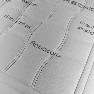 baldiflex materasso memory tessuto in carbonio king carbonio rivestiimento