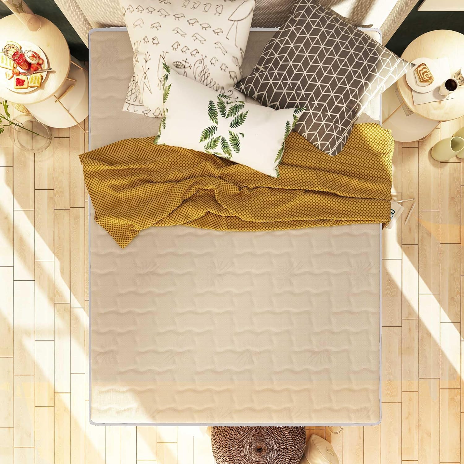 materasso altissimo Materasso memory e 800 molle insacchettate alto 29 cm Luxury