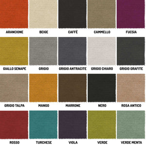 Lit coffre en tissu déhoussable Aurora