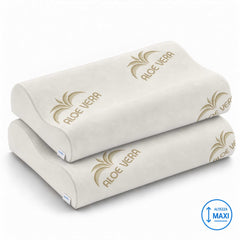 Coppia cuscini cervicale memory Orto Maxi