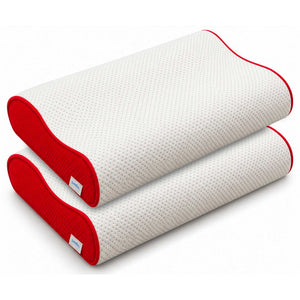 coppia cuscini memory cervicale fluttuo baldiflex
