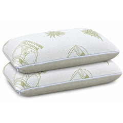 Coppia cuscini saponetta memory con fodera in Aloe 3D
