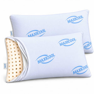 Pair of latex soap cushions