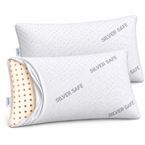 Pair of latex soap cushions