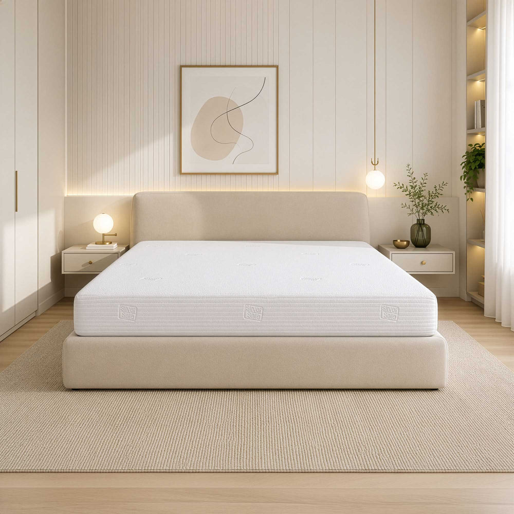 Water-repellent mattress cover with elastic corners