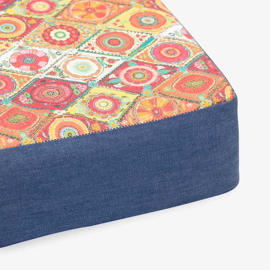 Cuccia cani da interno in memory arancione Petra Cuccioletti