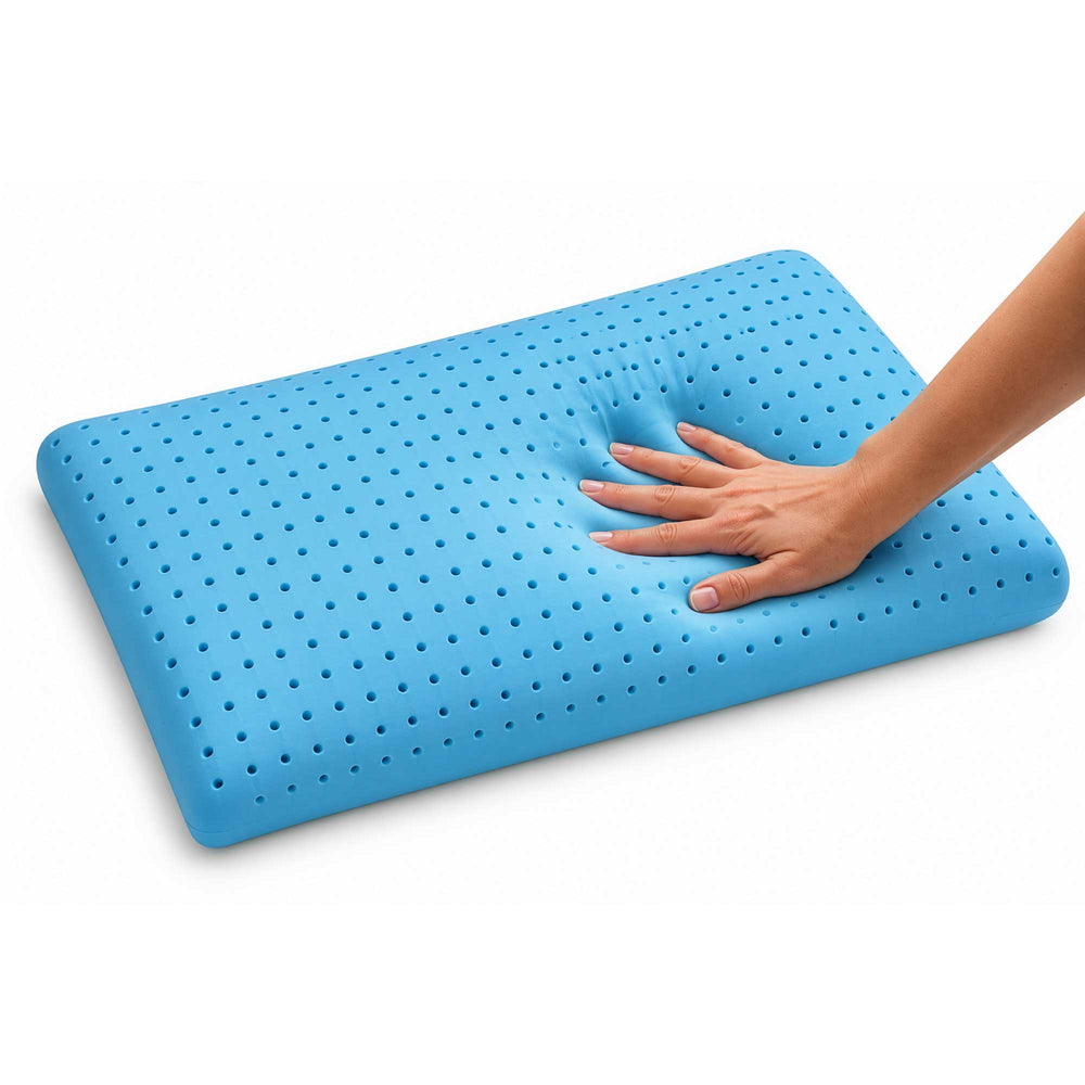 Pair of perforated fresh memory soap cushions
