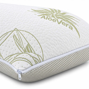 Coppia cuscini saponetta memory con fodera in Aloe 3D