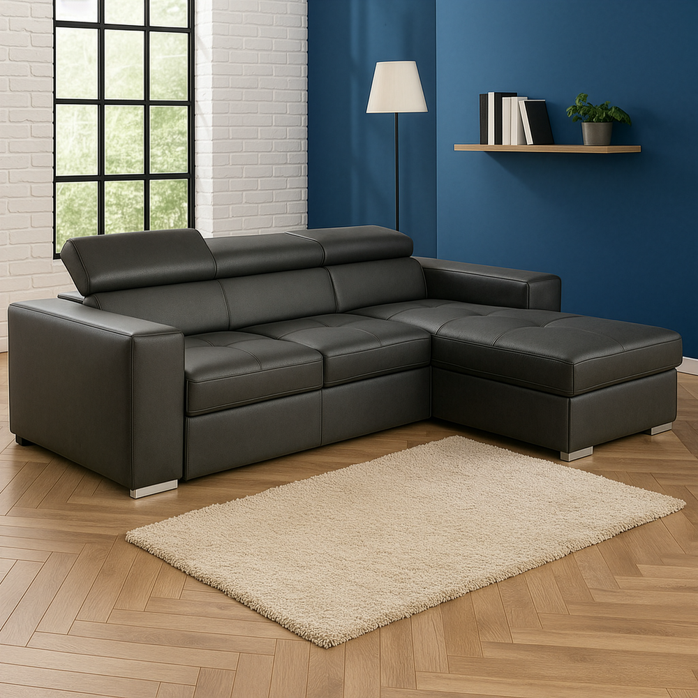 Divano letto angolare con penisola Bari