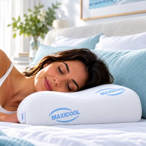 Coppia cuscini cervicale memory fresh forati