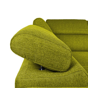 Divano letto angolare con due cubi pouf Gregory