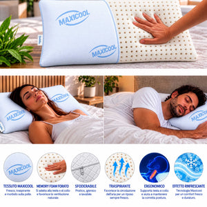 Cuscino saponetta memory forato