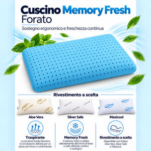 infografica cuscino memory fresh baldiflex