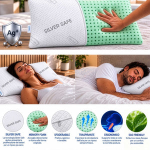 ingografica cuscino ecogreen fodera silver