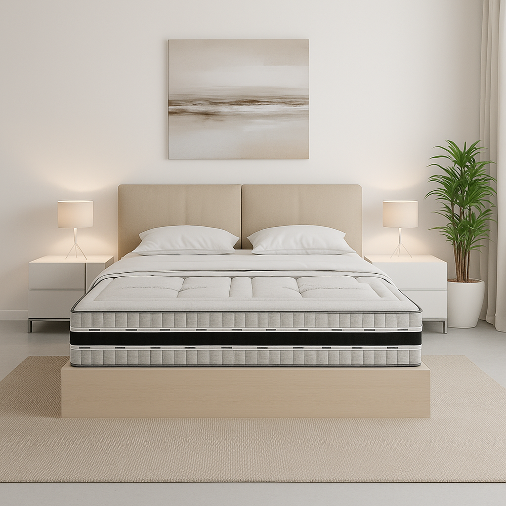 Materasso memory alto 28 cm King Carbonio