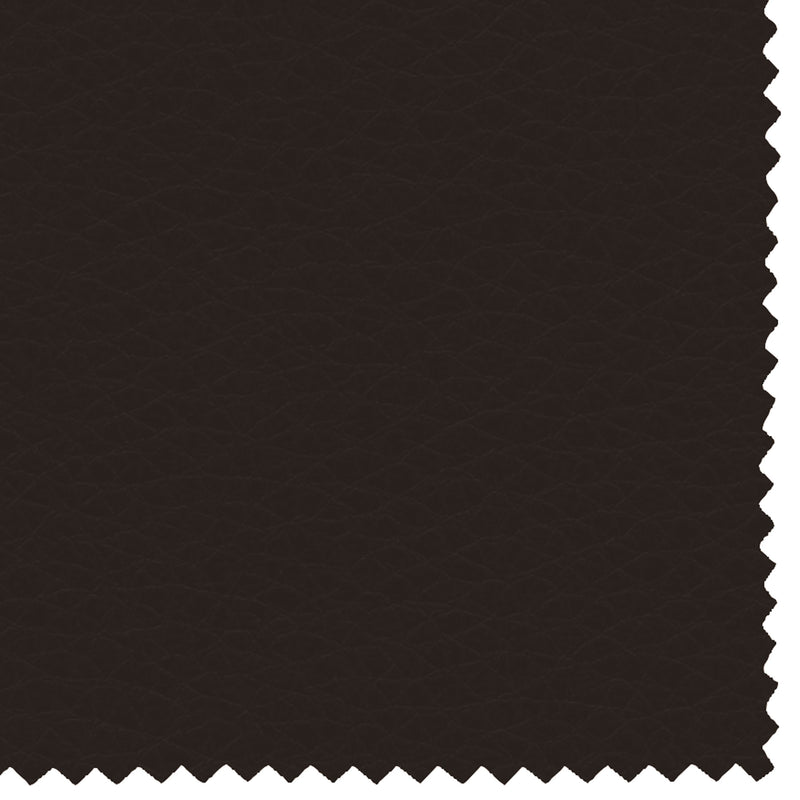 Baldiflex letto contenitore singolo senza testata in ecopelle Cloe marrone scuro closeup