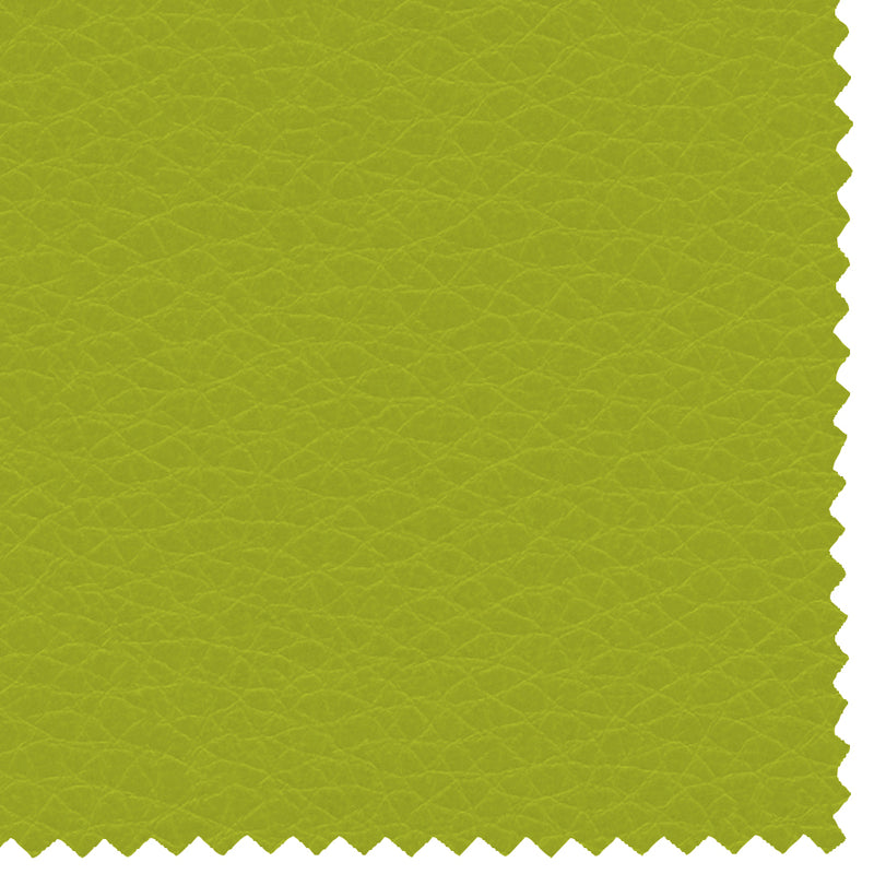 Baldiflex letto contenitore singolo senza testata in ecopelle Cloe verde mela closeup