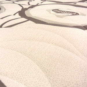 Memory foam and polyurethane mattress in Sanitized Capri fabric 90x190 cm - Outlet