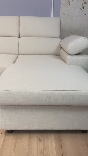 Divano letto angolare con penisola Angel