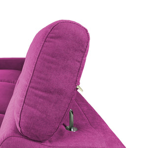 Canapé-lit d'angle avec méridienne Rachel