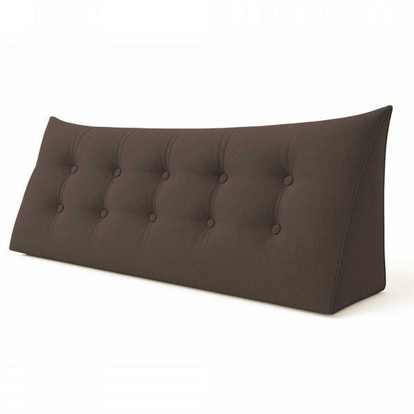 Upholstered fabric double bed headboard Licia