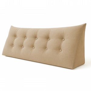 Upholstered fabric double bed headboard Licia
