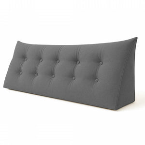 Upholstered fabric double bed headboard Licia