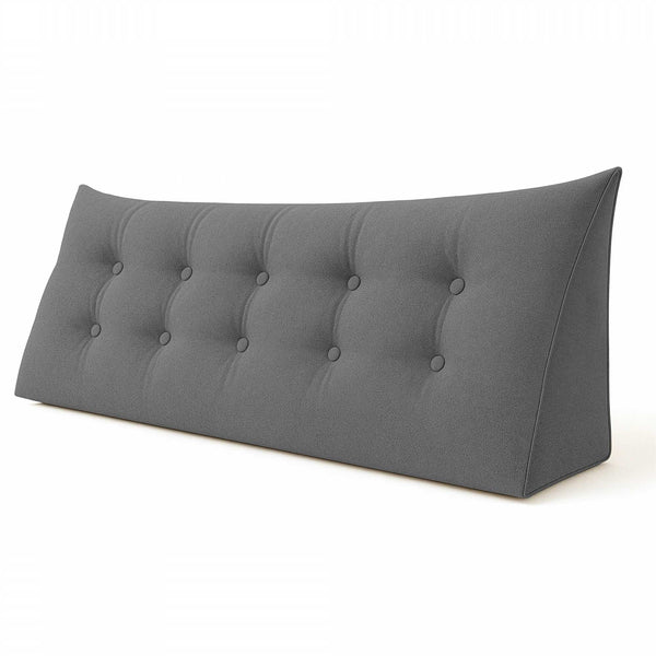 Upholstered fabric double bed headboard Licia