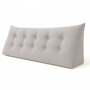 Upholstered fabric double bed headboard Licia