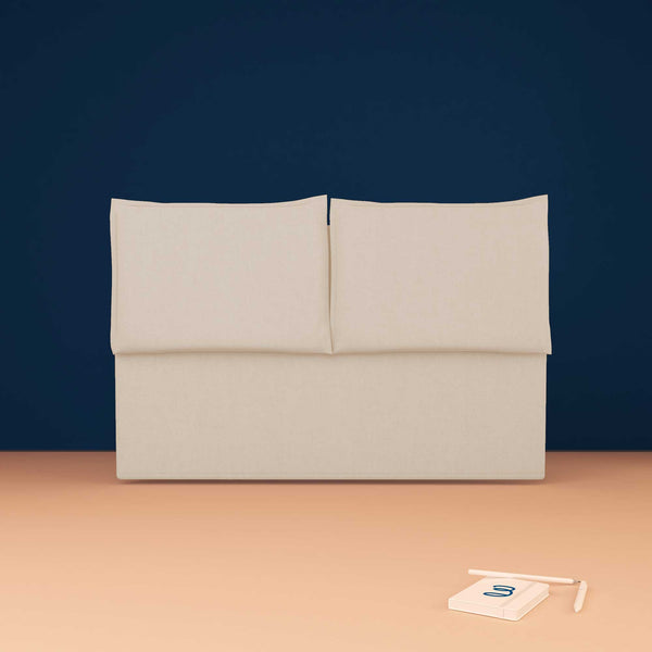 baldiflex testata letto matrimoniale ecopelle bianco Licia