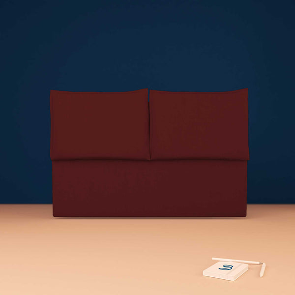 baldiflex testata letto matrimoniale ecopelle bordeaux Licia