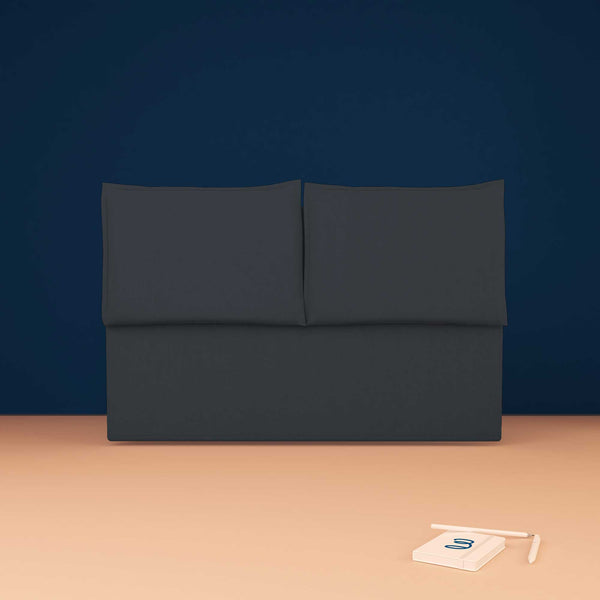 baldiflex testata letto matrimoniale ecopelle grigio scuro Licia