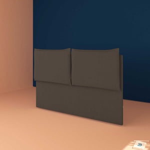 baldiflex testata letto king size tessuto caffe Licia