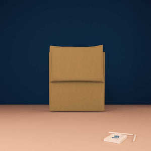 baldiflex testata letto singolo ecopelle beige Licia