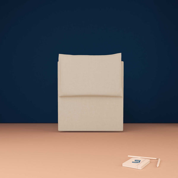 baldiflex testata letto singolo ecopelle bianco Licia