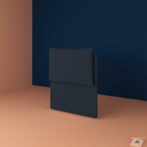 baldiflex testata letto piazza e mezza ecopelle blu notte Licia