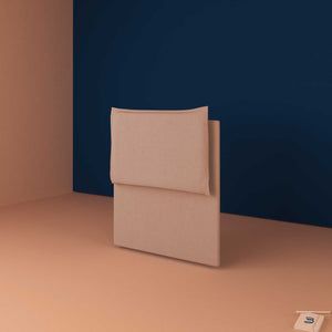 baldiflex testata letto piazza e mezza tessuto rosa antico Licia