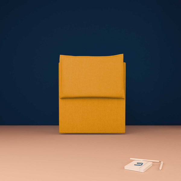 baldiflex testata letto singola tessuto mango Licia