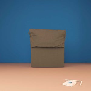 baldiflex testata letto singolo ecopelle grigio talpa Licia Soft