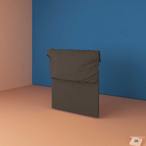 baldiflex testata letto piazza e mezza tessuto caffè Licia Soft