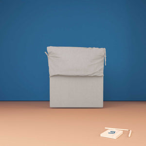 baldiflex testata letto singolo tessuto grigio chiaro Licia Soft