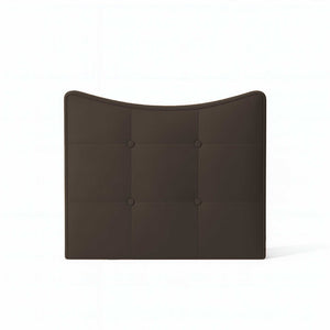 Padded single bed headboard in fabric Moon