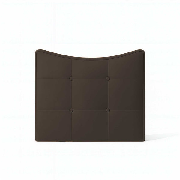 Padded single bed headboard in fabric Moon