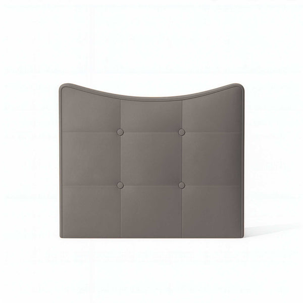 Padded single bed headboard in fabric Moon