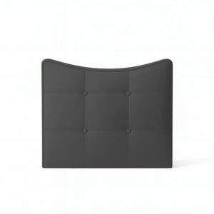 Padded single bed headboard in fabric Moon