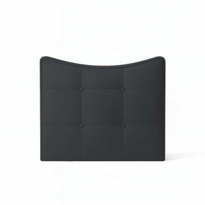 Padded single bed headboard in fabric Moon