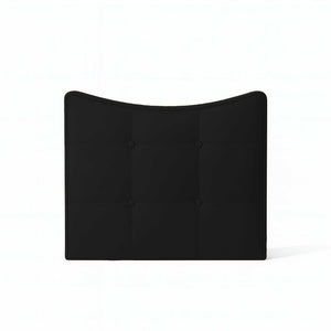 Padded single bed headboard in fabric Moon