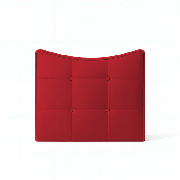 Padded single bed headboard in fabric Moon